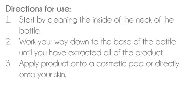 Directions for use